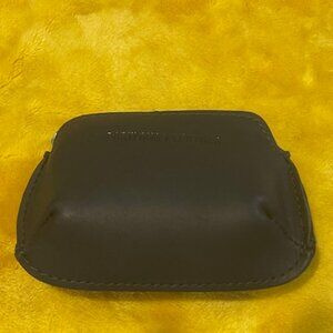 Portland Leather Small Pinch Pouch, Black